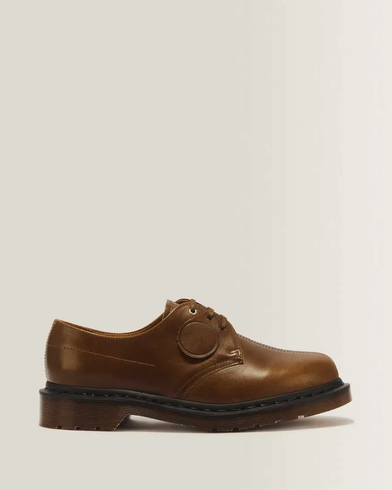 Dr.Martens 1461 Sage Nation 3-Ösen Leder Schuhe in Grün, Größe Grün