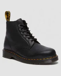 Dr.Martens 101 Ambassador Leder Stiefel in Schwarz Schwarz