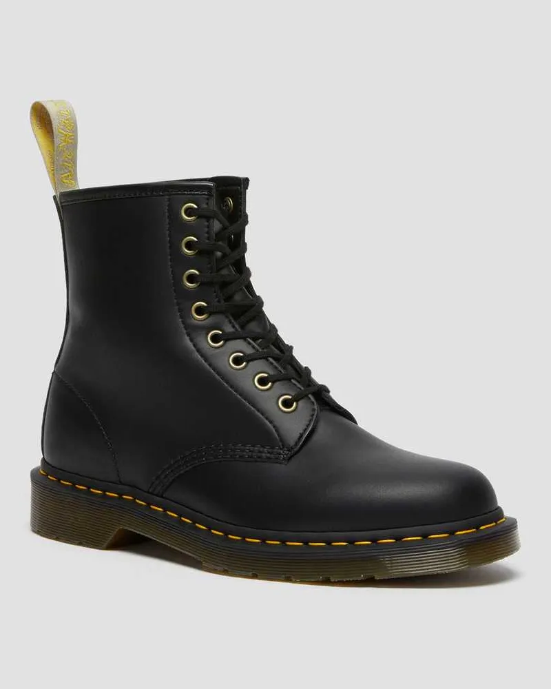 Dr.Martens Vegan 10 Felix Rub Off Stiefel in Schwarz, Größe Schwarz