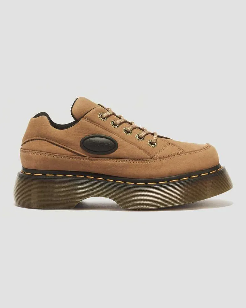 Dr.Martens Buzz 5-Ösen Milled Nubuck Schuhe in Braun, Größe Braun