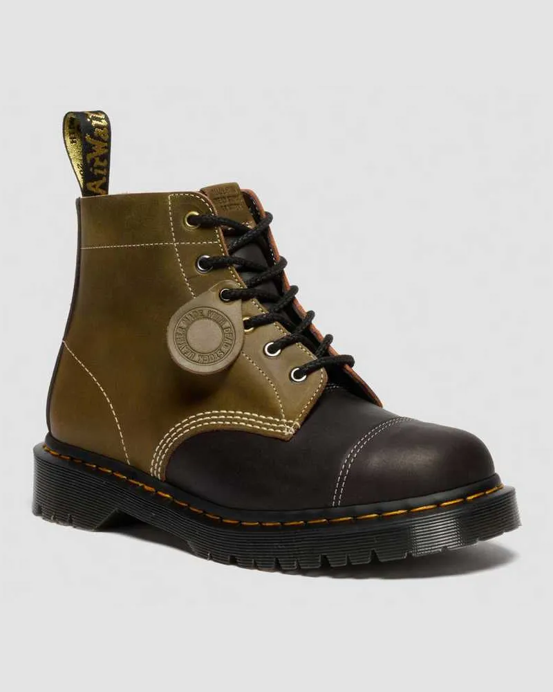 Dr.Martens 101 Dead Stock Made In England Stiefel in Grün, Größe Grün