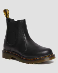 Dr.Martens 2976 Virginia Leder Chelsea Stiefel in Schwarz Schwarz