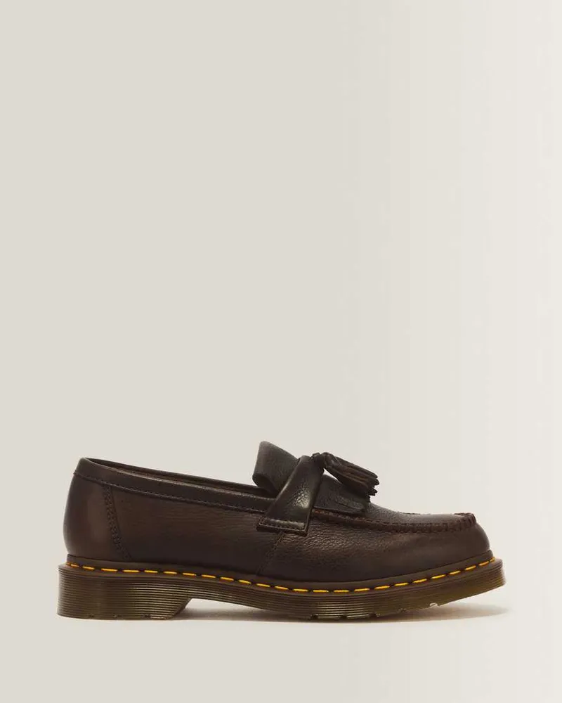 Dr.Martens Adrian Ambassador Leder Tassel Loafer in Braun, Größe Braun