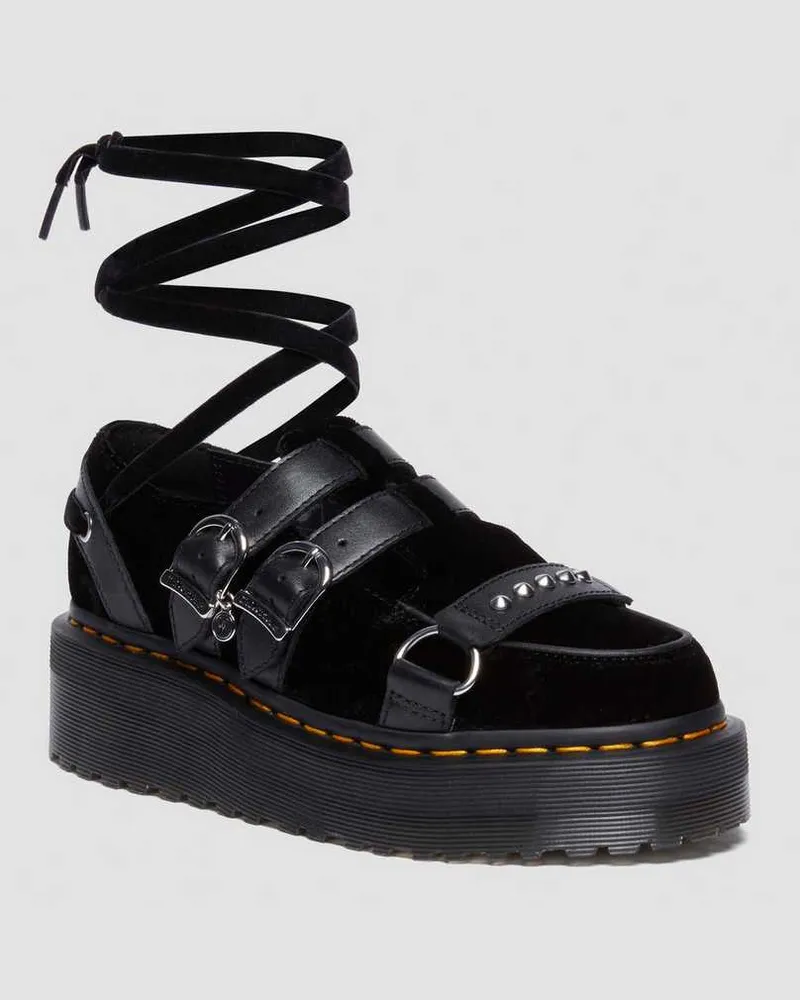 Dr.Martens Ramsey Wednesday Plateau Creeper Schuhe in Schwarz, Größe Schwarz