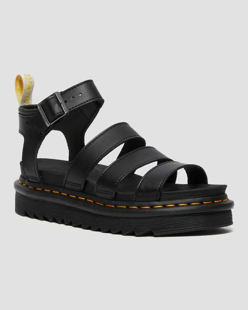 Dr.Martens Vegane Blaire Riemen Sandalen in Schwarz, Größe Schwarz