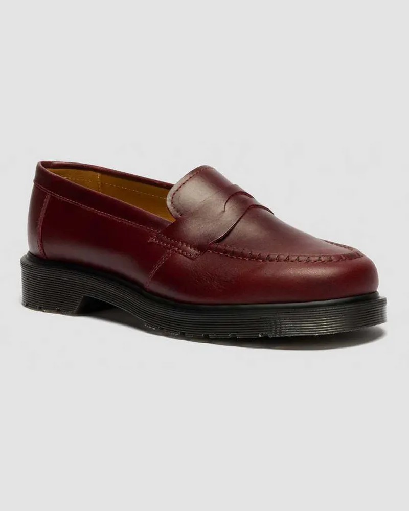 Dr.Martens Delapre Penny Loafer in Rot, Größe Rot