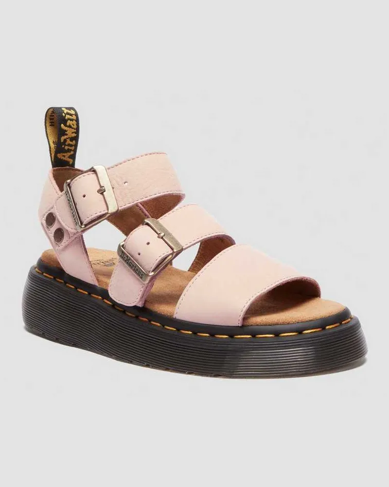 Dr.Martens Gryphon Quad Nubuck Sandalen in Rosa, Größe Rosa