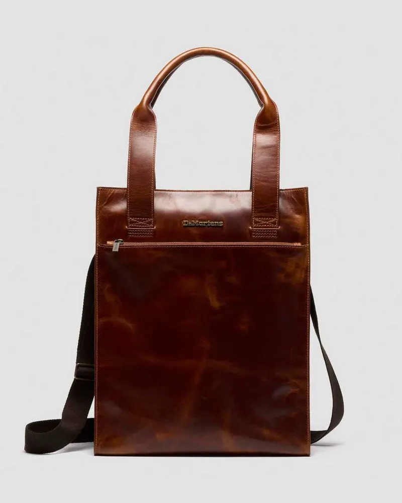 Dr.Martens Leder Tote Bag in Bräunen Bräunen