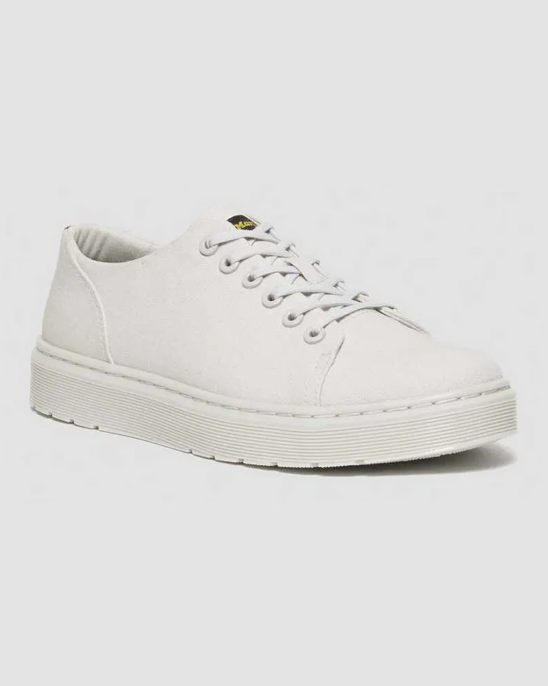 Dr.Martens Dante Canvas Casual Schuhe in Creme/Grau, Größe Creme