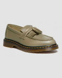 Dr.Martens Adrian Carrara Leder Tassel Loafer in Grün Grün