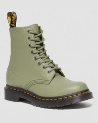 Dr.Martens 1460 Pascal Virginia Leder Schnürstiefel in Grün Grün