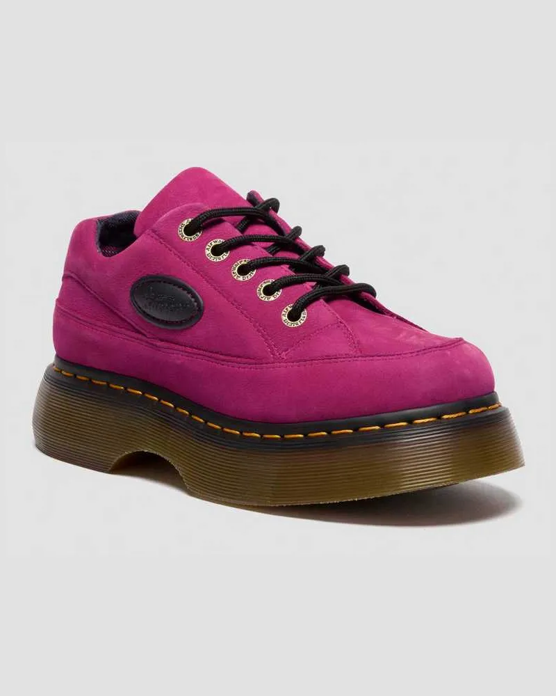 Dr.Martens Buzz 5-Ösen Milled Nubuck Schuhe in Rosa, Größe Rosa