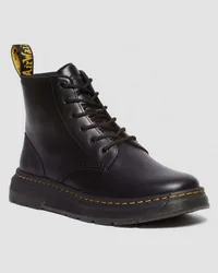 Dr.Martens Crewson Chukka Leder Schnürstiefel in Schwarz Schwarz