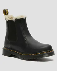 Dr.Martens 2976 Leonore Chelsea Stiefel Gefüttert, Leder in Schwarz Schwarz