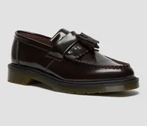 Adrian Arcadia Leder Tassel Loafer in Rot, Größe