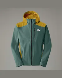 The North Face Mikeno Shelljacke Dark Sage/arrowwood Yellow/tnf Black male Dark