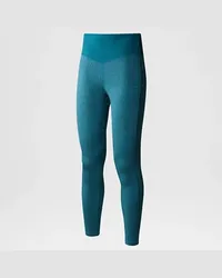 The North Face Dune Sky 7/8 Leggings Coral Heather Blue