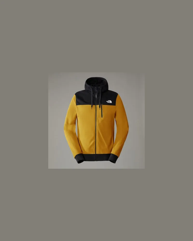 The North Face Tech New Peak Kapuzenpulli Arrowwood Yellow-tnf Black