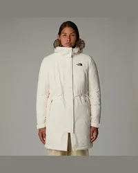 The North Face Zaneck Recycelter Parka Dune White