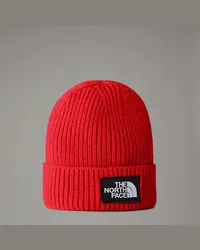 The North Face Tnf Logo Box Beanie Mit Umschlag male Tnf