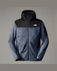 The North Face Tech Emilio Fleece Mit Kapuze Shady Blue Dark Heather/tnf Black Heather male Shady