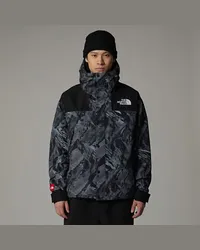 The North Face Mountain Mono Kurze Jacke Tnf 3d Summit Mesh Print/tnf Black