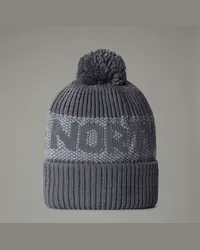 The North Face Retro Cabin Beanie High Rise Grey/smoked P male High