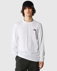 The North Face Simple Dome Langarm-shirt Tnf White