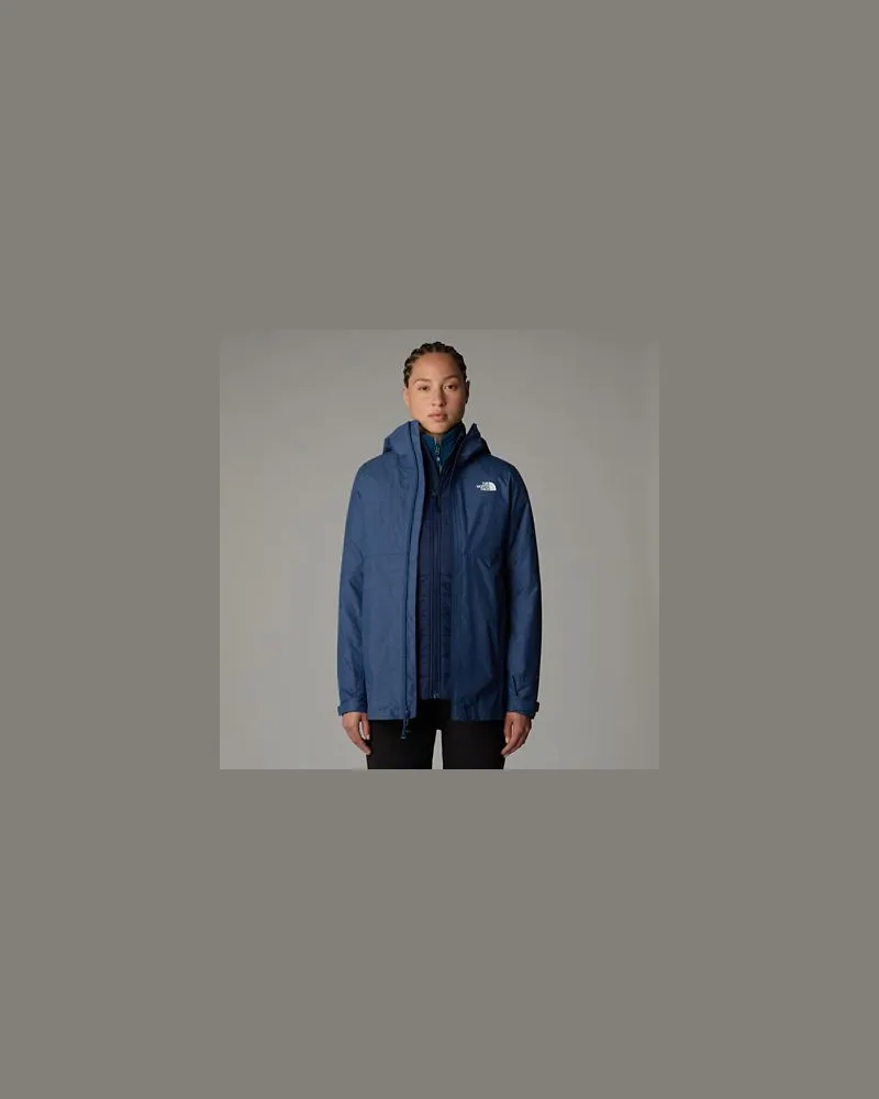 The North Face Hikesteller Triclimate Jacke Shady Blue Heather-summit Navy-npf White