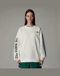 The North Face Varsity Sweatshirt Mit Grafik female White