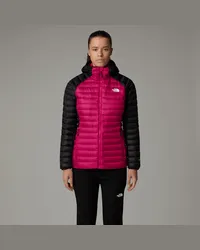 The North Face Bettaforca Daunen-jacke Mit Kapuze Pink Primrose/tnf White female Pink