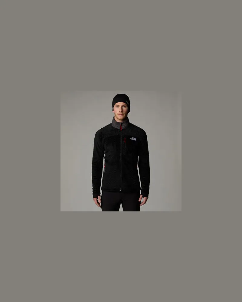 The North Face Alpedge Polartec High Loft Jacke Tnf -anthracite Grey-high Risk Red Black