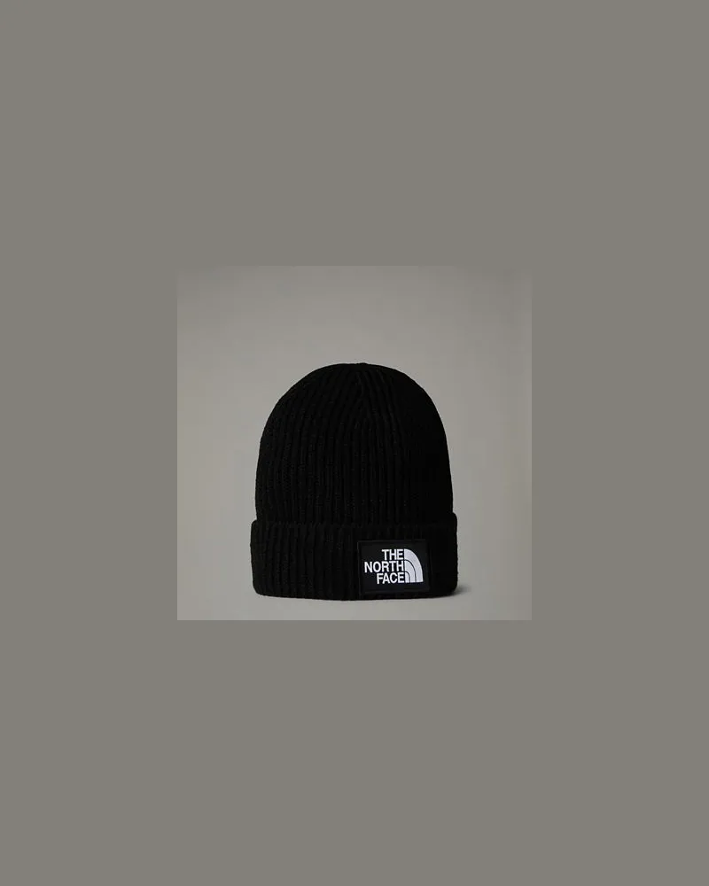 The North Face Tnf Box Logo Cuff Beanie Für Kleinkinder Tnf Unisex Black