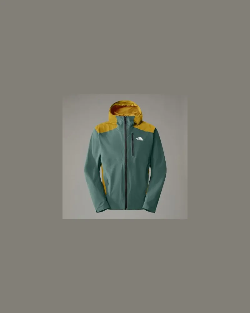 The North Face Mikeno Shelljacke Dark Sage/arrowwood Yellow/tnf Black