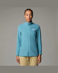 The North Face 100 Glacier Fleece Mit Durchgehendem Rv Solar Blue