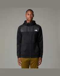 The North Face Reaxion Fleece Kapuzenpulli Mit Durchgehendem Rv male Tnf