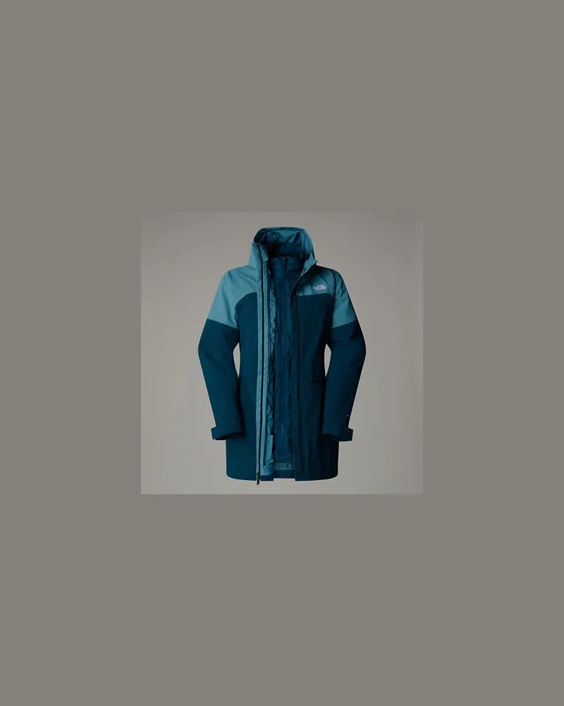 The North Face Dryvent Mono Triclimate 3-in-1-parka Midnight Petrol-algae Blue