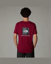 The North Face France Redbox T-shirt male Beetroot