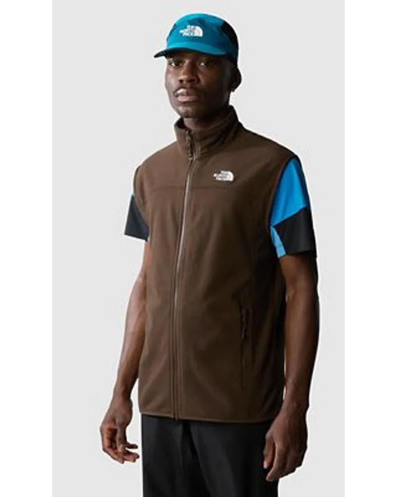 The North Face 100 Glacier Weste Demitasse Brown