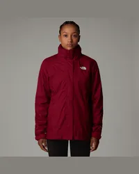 The North Face Evolve Ii Triclimate® Jacke female Beetroot-white