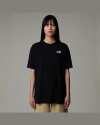 The North Face Simple Dome T-shirt In Oversize Tnf Black