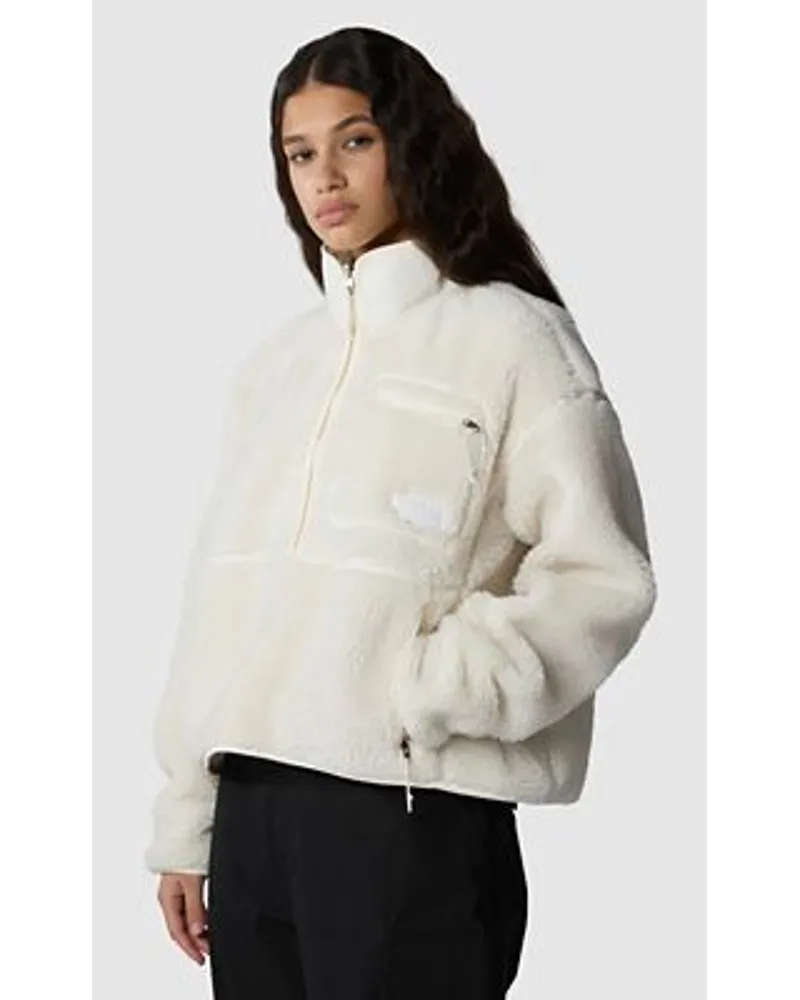 The North Face Extreme Pile Pullover Dune White