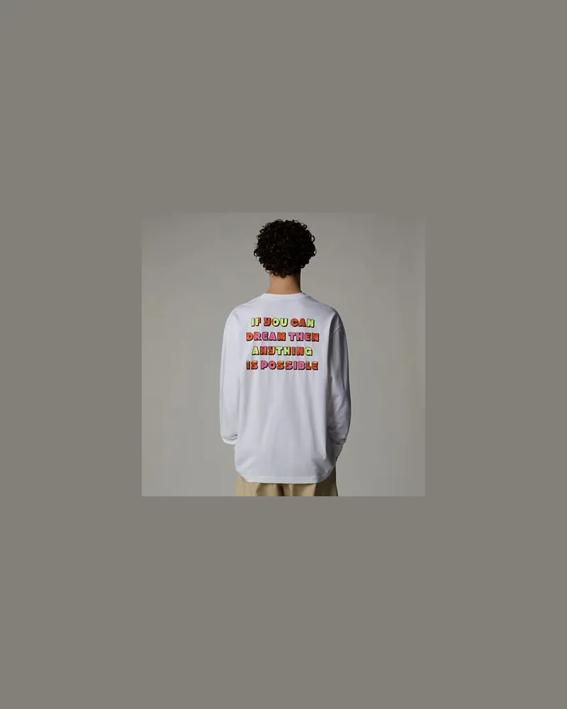 The North Face Tnf X Yinka Ilori Langarm-shirt Mit Grafik (unisex) Tnf White