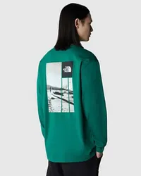 The North Face Photo Print Langarm-shirt Tnf Green