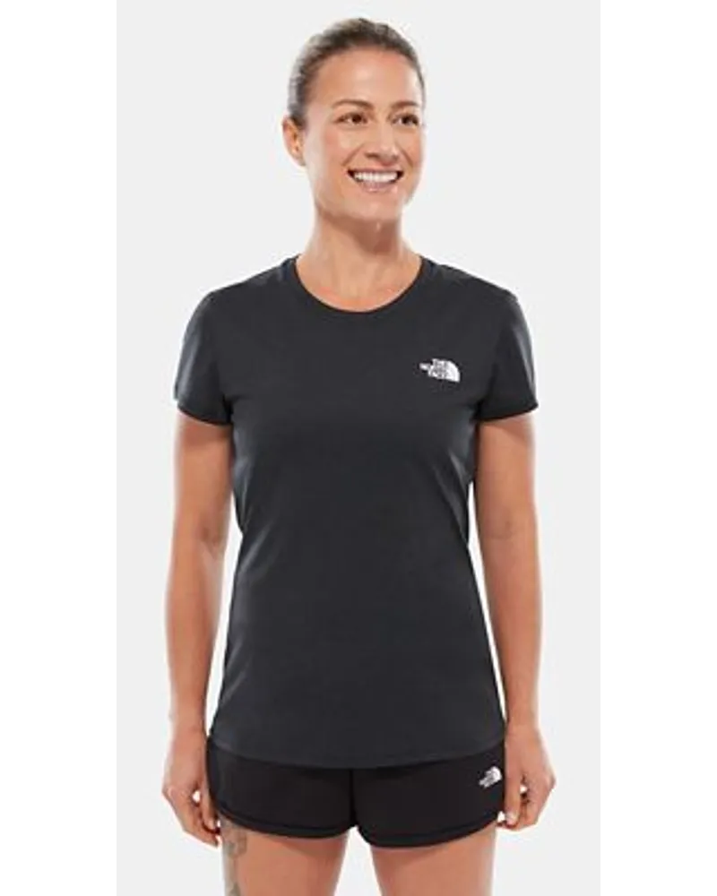 The North Face Reaxion Amp T-shirt Tnf Heather Black