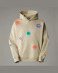 The North Face Tnf X Yinka Ilori Let Blossom Together Kapuzenpulli (unisex) male Gravel