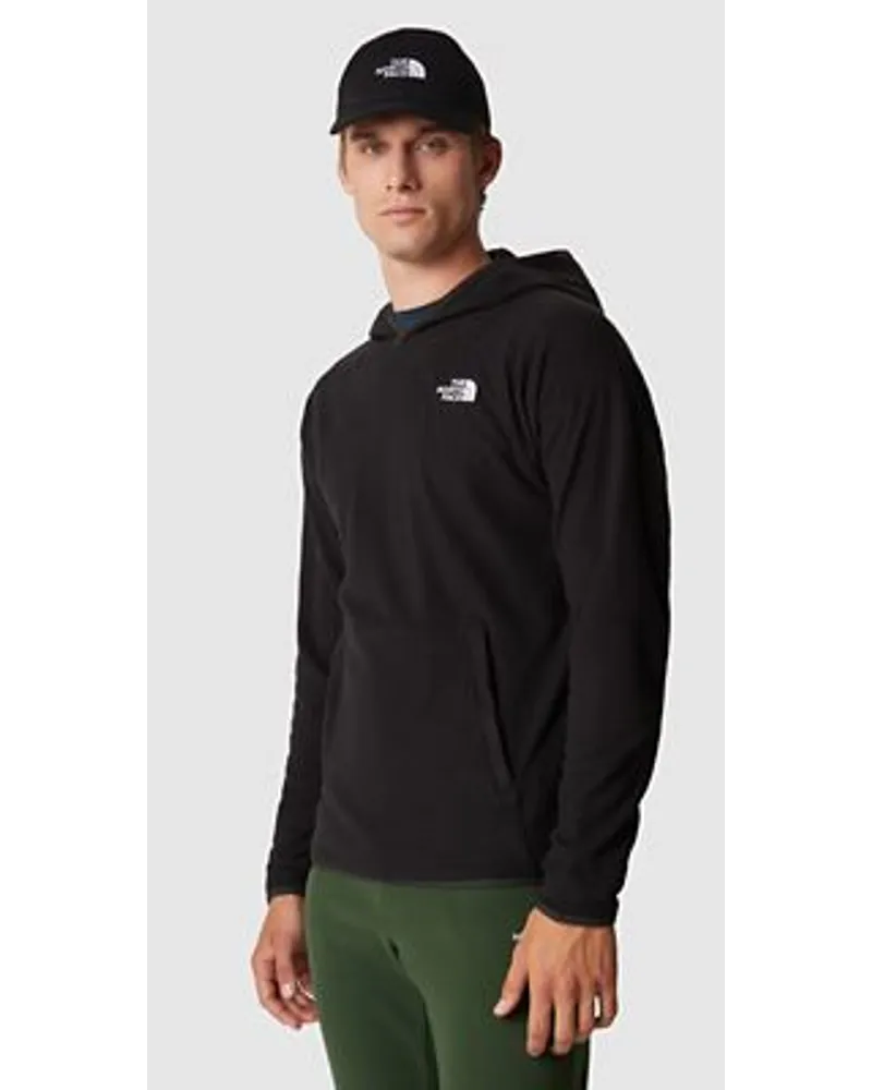 The North Face 100 Glacier Fleece Kapuzenpulli Tnf Black