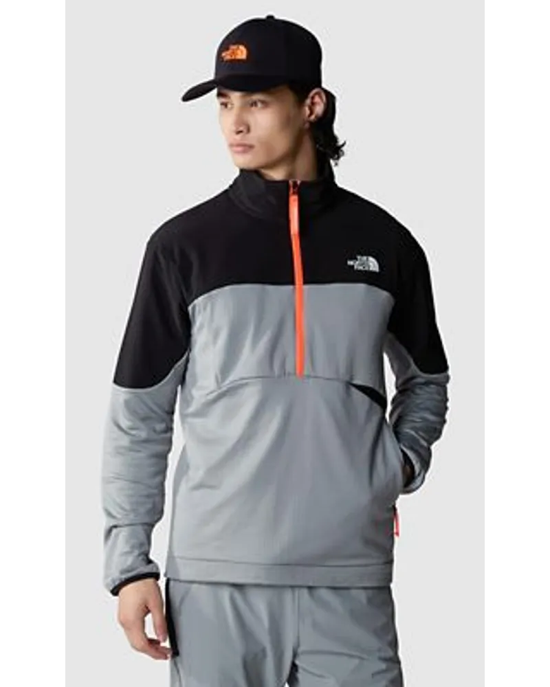 The North Face Kikash Jacke Mit-1/2-langem Rv Tnf - Shady Blue Black