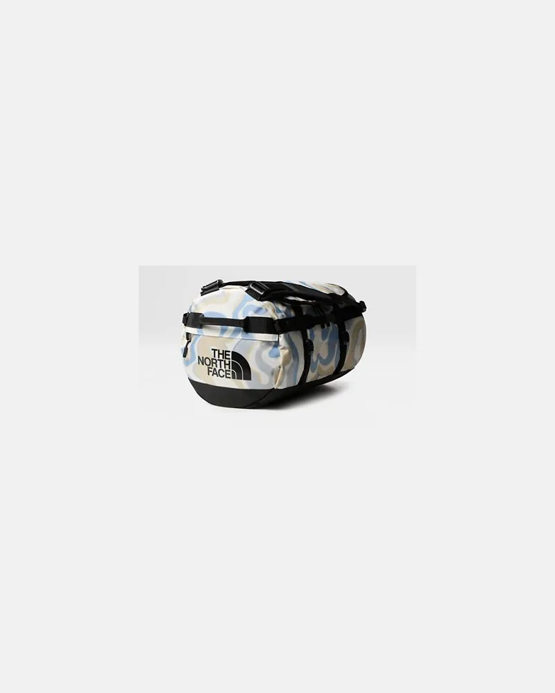 The North Face Base Camp Duffel-tasche - S White Dune Wavy Lines Print-tnf Black