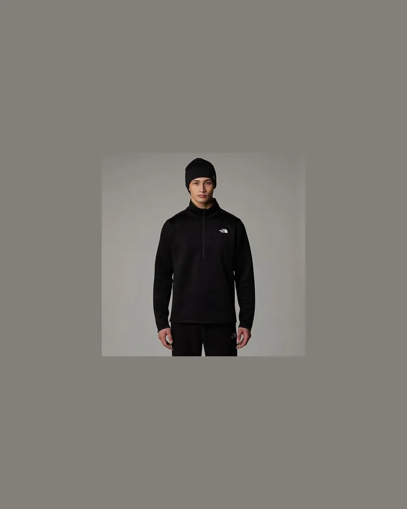 The North Face Vertical Thermal Fleece Mit 1/4-langem Rv Tnf Black